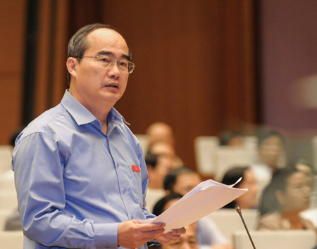 Ông Nguyễn Thiện Nhân trở thành Bí thư Thành ủy TPHCM, thay ông Đinh La Thăng.